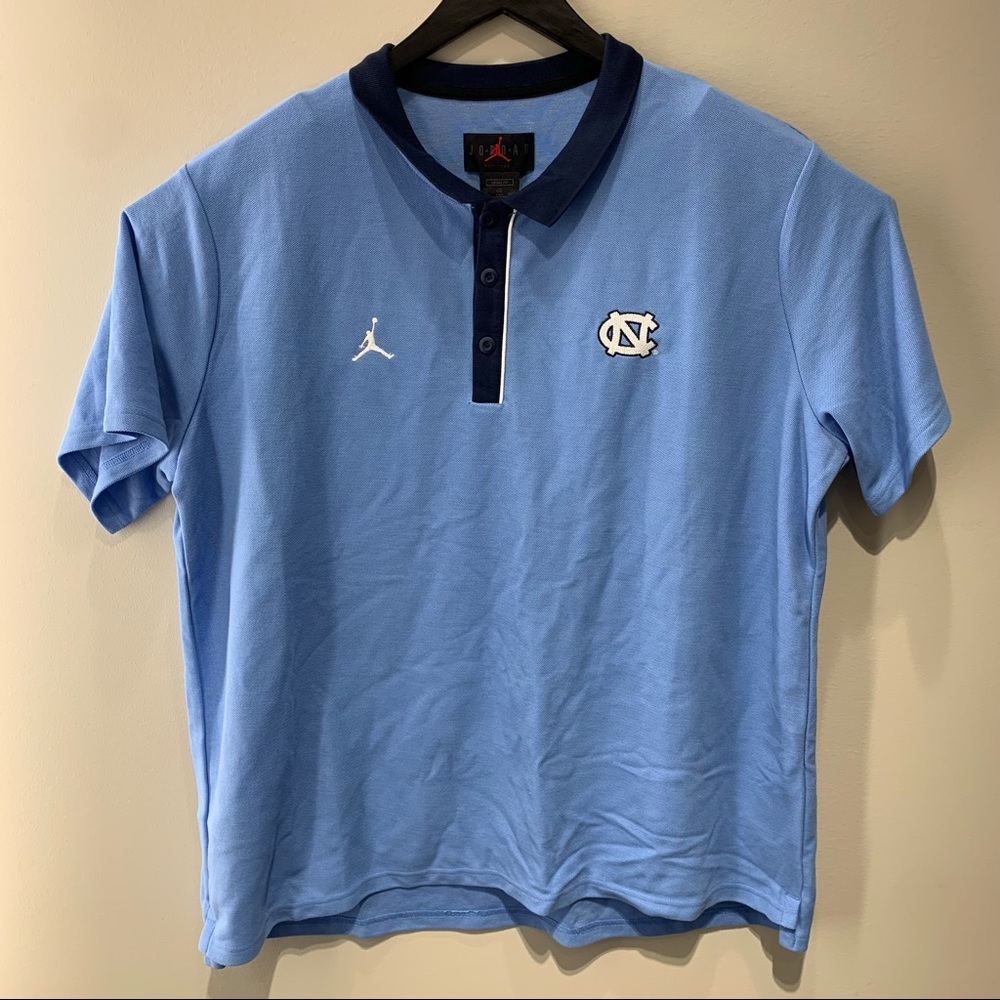 Jordan UNC North Carolina Tarheels Polo Size 2XL